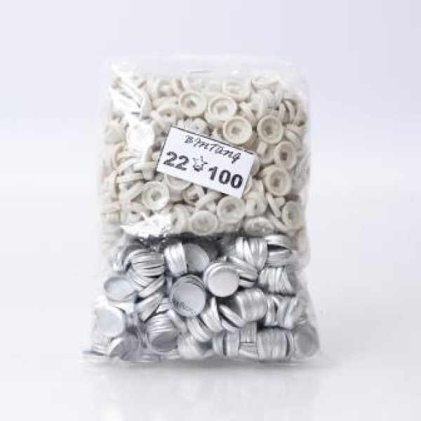 Kancing Bungkus Plastik Bintang Ukuran 22