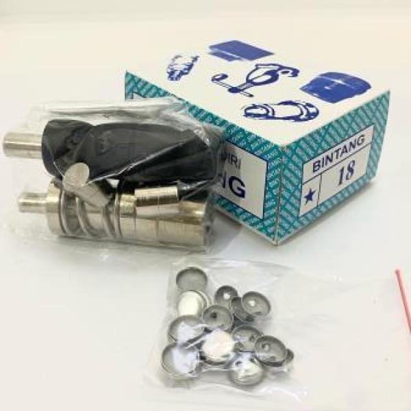 Cetakan (Matras) Kancing Bungkus Bintang Ukuran 18